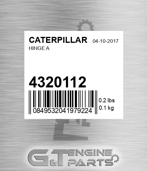 4320112 Hinge A