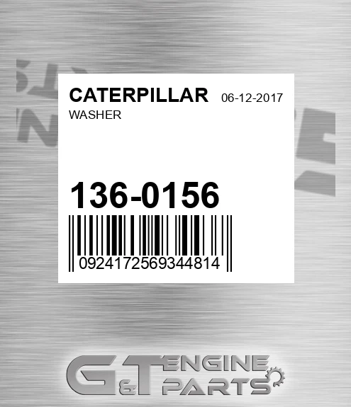136-0156 Washer