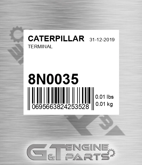8N-0035 Terminal for CATERPILLAR