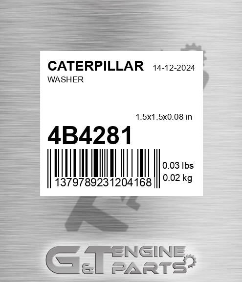 4B4281 Washer