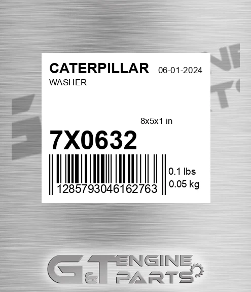 7X-0632 Washer for CATERPILLAR