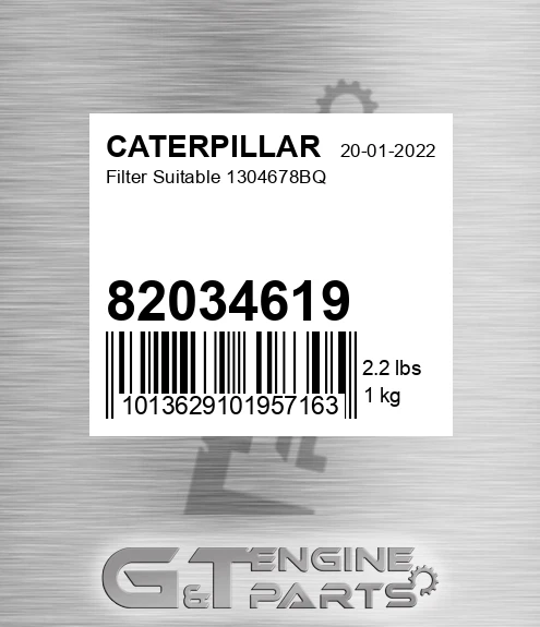 82034619 Filter Suitable 1304678bq