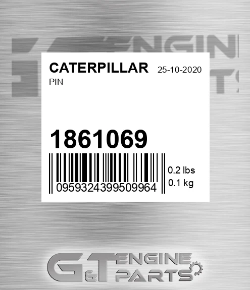 1861069 CATERPILLAR Pin