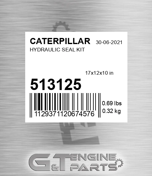 513125 Hydraulic Seal Kit