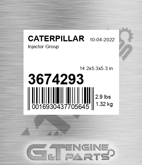 3674293 Injector Group for CATERPILLAR
