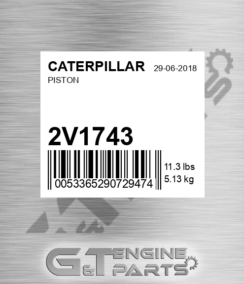 2V1743 Piston for CATERPILLAR