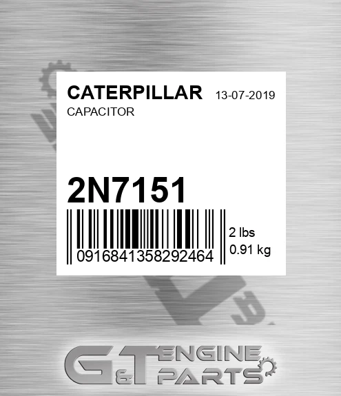 2N7151 Capacitor