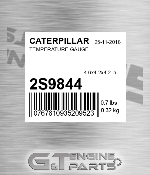 2S-9844 Temperature Gauge
