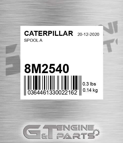 8M2540 Spool A
