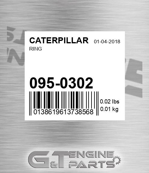 095-0302 Ring for CATERPILLAR