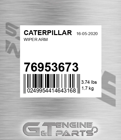 76953673 Wiper Arm for CATERPILLAR