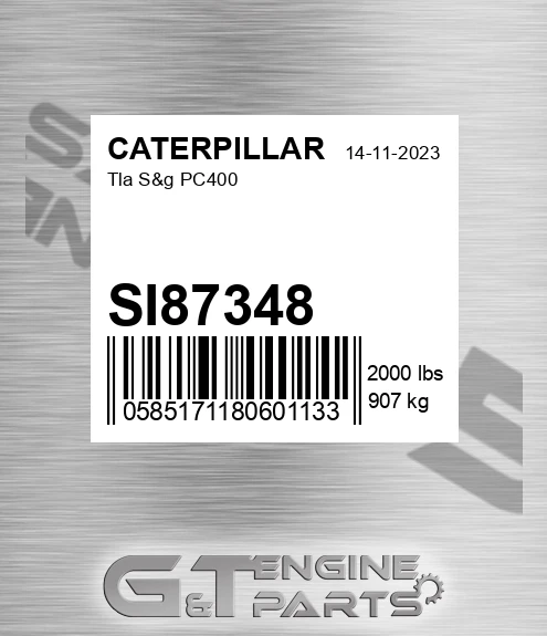 SI87348 Tla S&g Pc400
