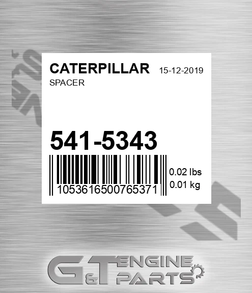 541-5343 Spacer