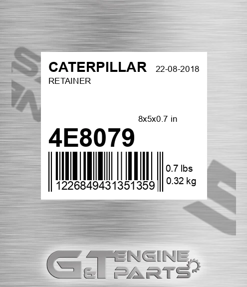 4E8079 CATERPILLAR Retainer