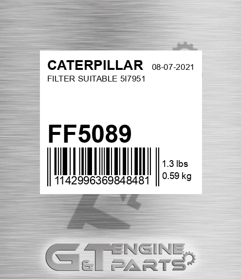 FF5089 Filter Suitable 5i7951