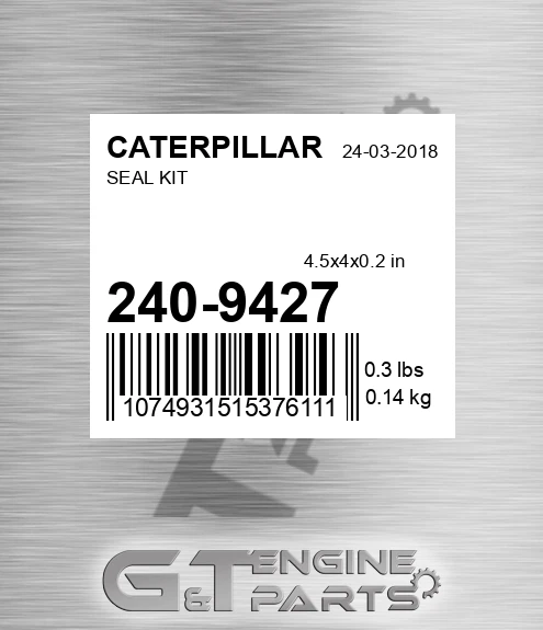 240-9427 Seal Kit