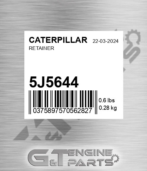 5J5644 Retainer