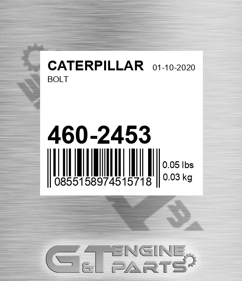 460-2453 Bolt