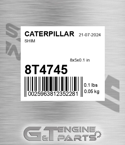 8T4745 Shim