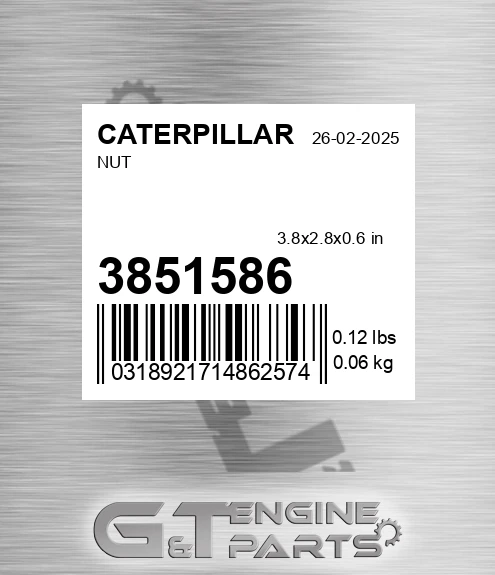 385-1586 Nut