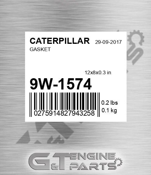 9W-1574 Gasket