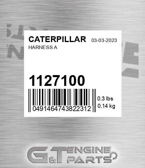 1127100 CATERPILLAR Harness A