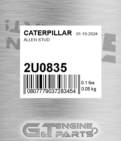 2U-0835 Allen Stud for CATERPILLAR