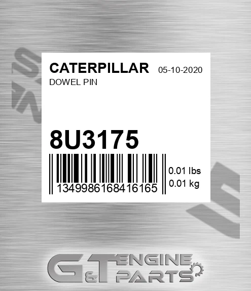 8U-3175 Dowel Pin for CATERPILLAR