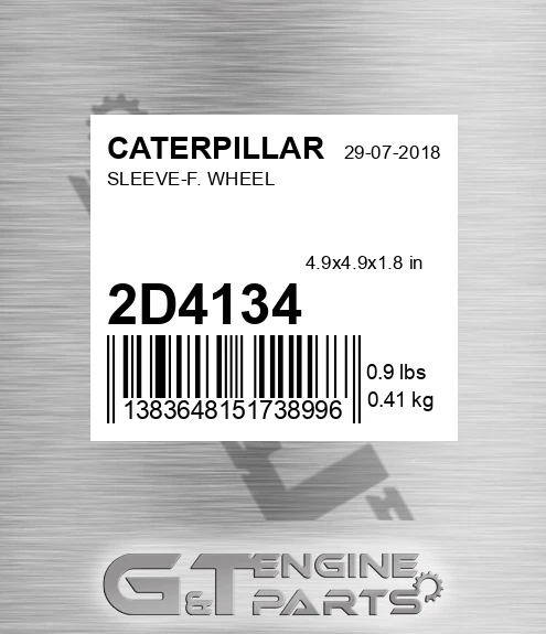 2D4134 Sleeve-f. Wheel