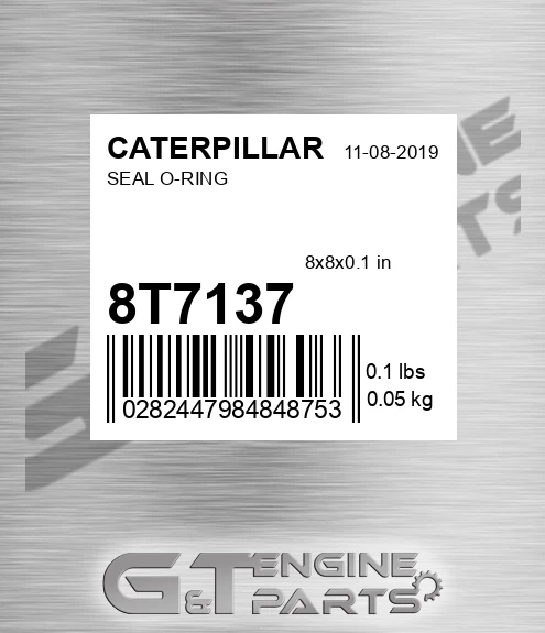 8T-7137 Seal O-ring for CATERPILLAR