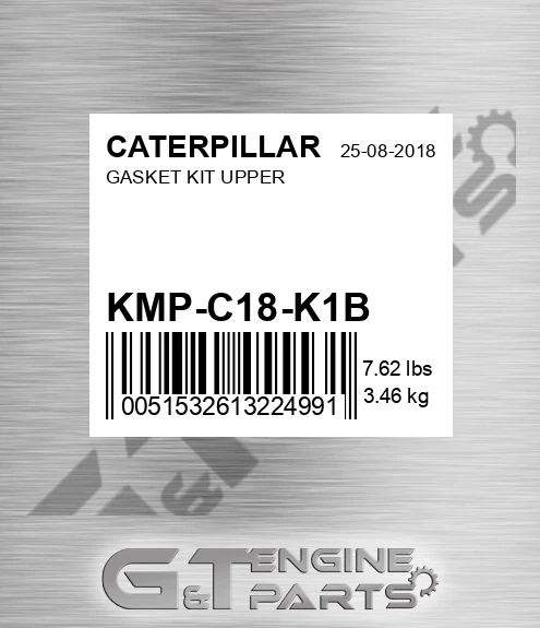 KMP-C18-K1B Gasket Kit Upper for CATERPILLAR