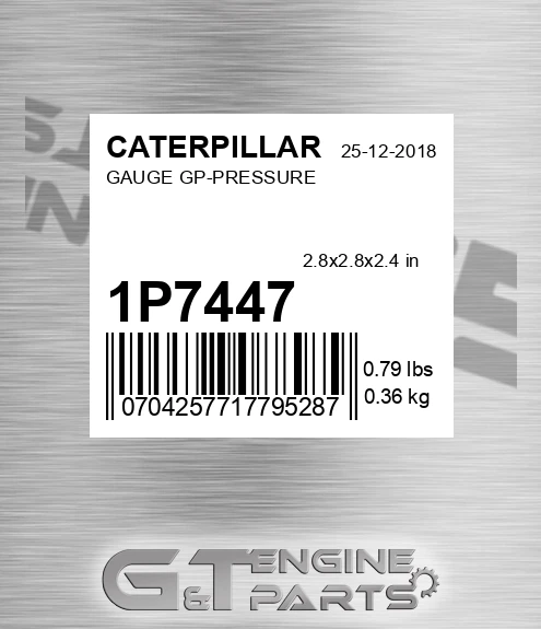 1P-7447 Gauge Gp-pressure for CATERPILLAR