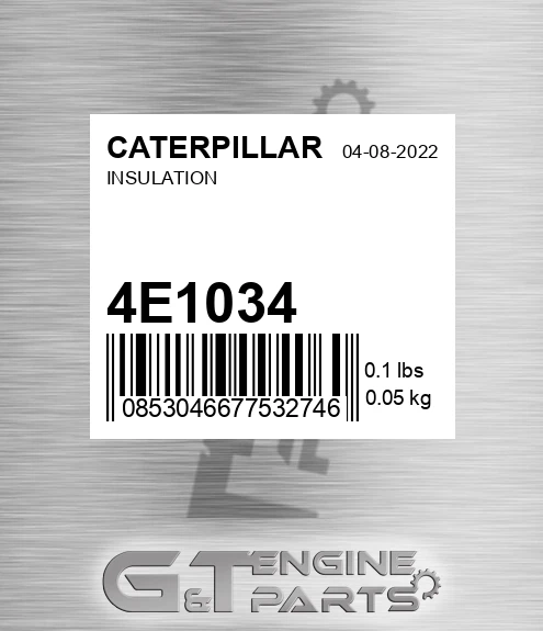 4E1034 CATERPILLAR Insulation
