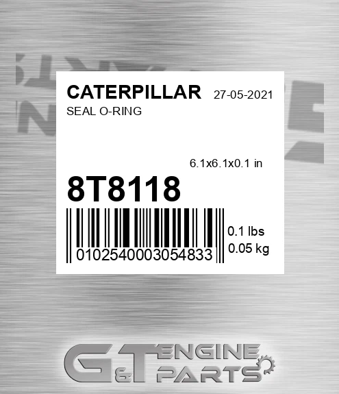 8T-8118 Seal O-ring