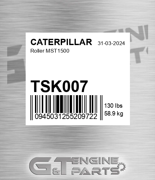 TSK007 CATERPILLAR Roller Mst1500