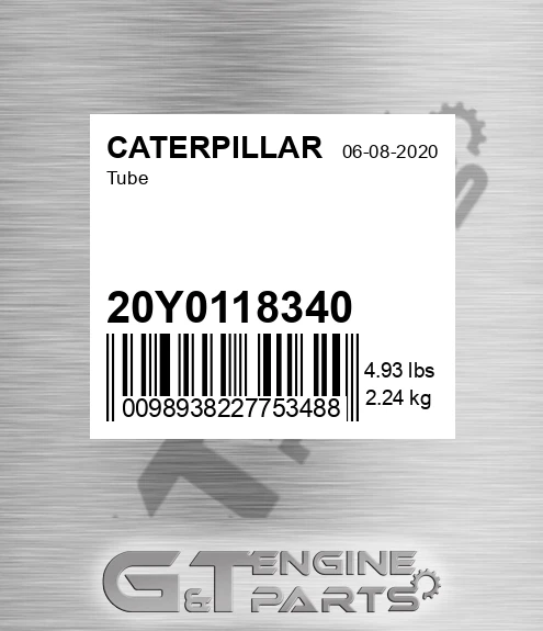 20Y0118340 Tube