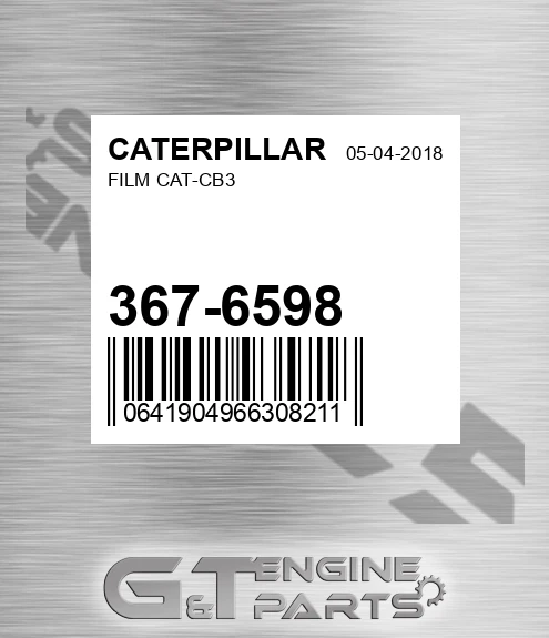 367-6598 Film Cat-cb3