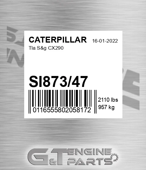 SI87347 Tla S&g Cx290