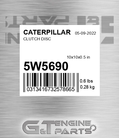5W-5690 Clutch Disc for CATERPILLAR
