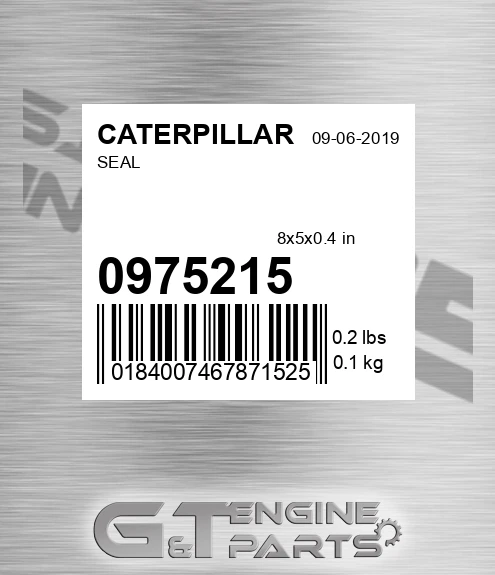 097-5215 Seal for CATERPILLAR