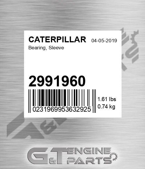 2991960 Bearing, Sleeve