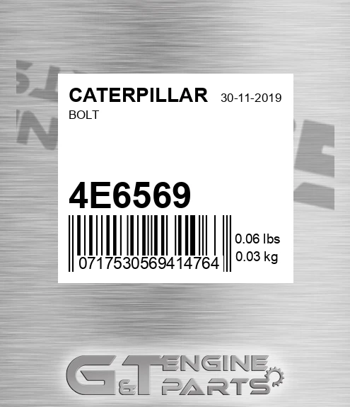 4E-6569 Bolt