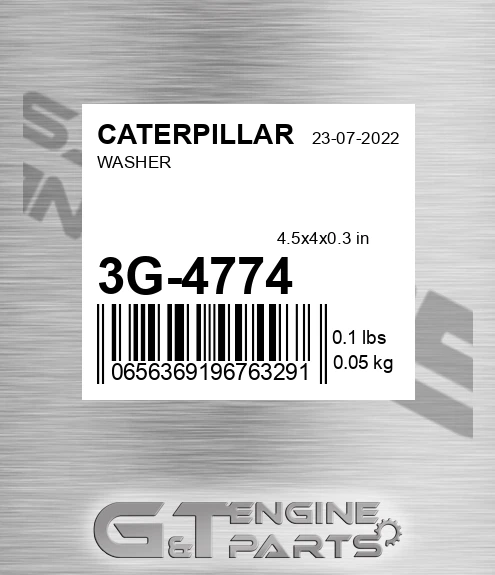 3G4774 Washer