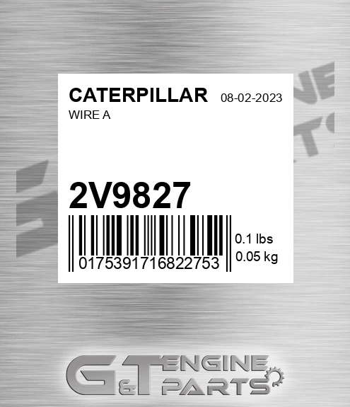 2V9827 Wire A