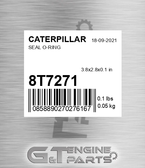 8T-7271 Seal O-ring
