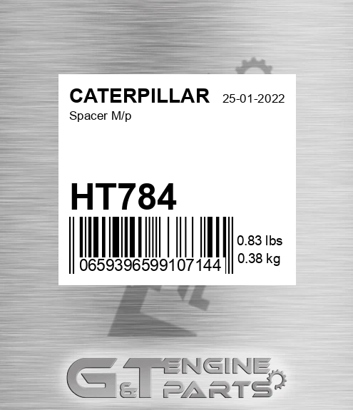 HT784 Spacer M/p
