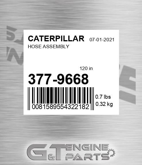 377-9668 Hose Assembly
