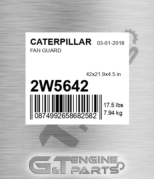 2W5642 Fan Guard