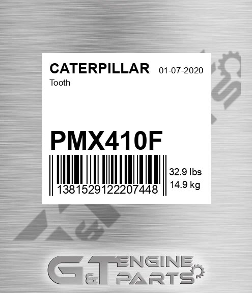 PMX410F CATERPILLAR Tooth