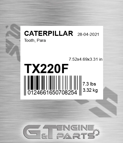 TX220F Tooth, Para
